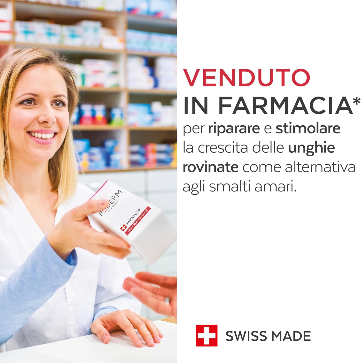 Detalle de PODERM STOP UNGHIE MANGIATE – Siero riparatore 100% naturale per raggiungere unghie sane in 3 settimane