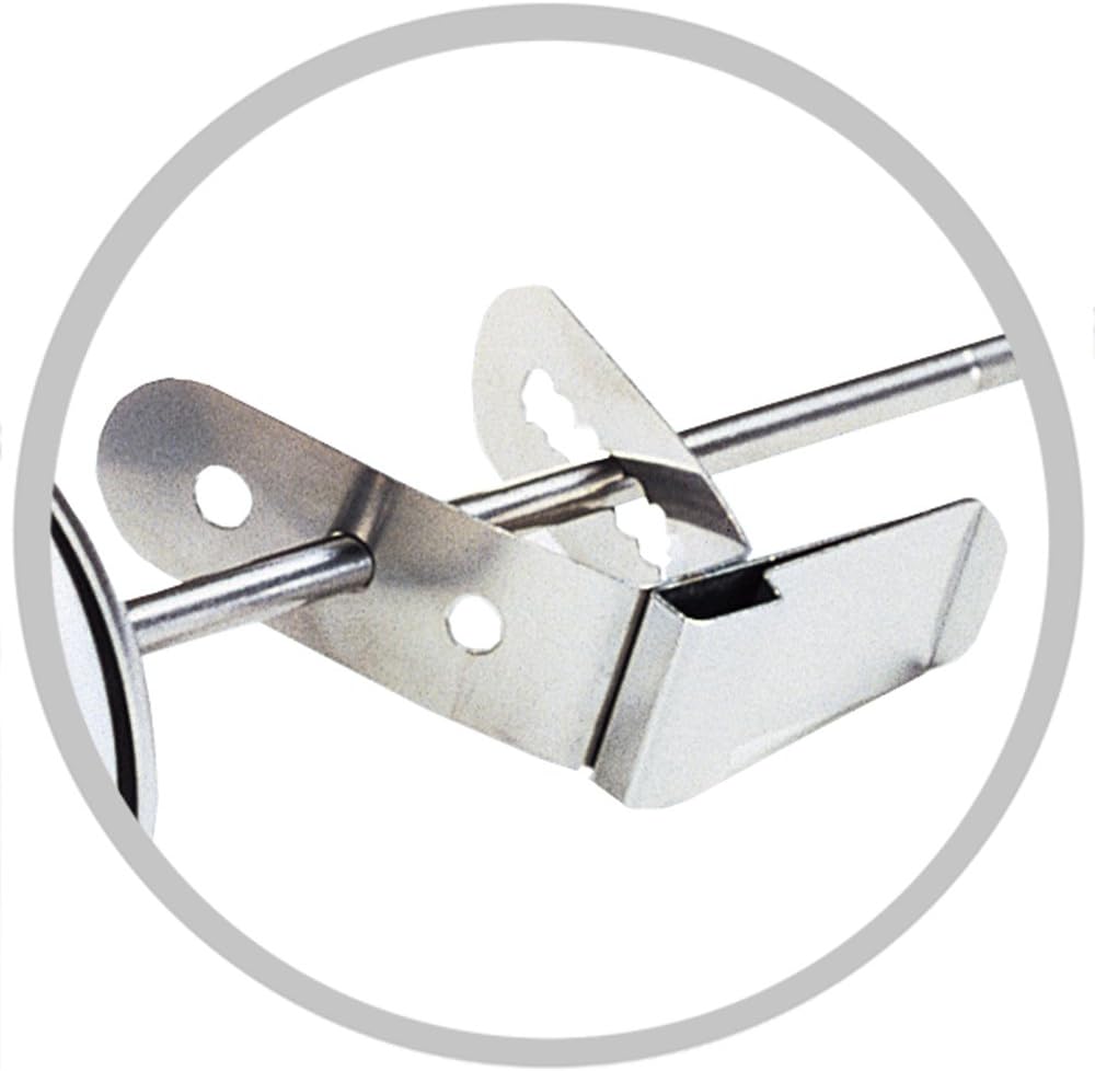 Detalle de TANITA クックサーモ 5495B 揚げ物用アナログ温度計 鍋取付金具付き・20~220℃表示