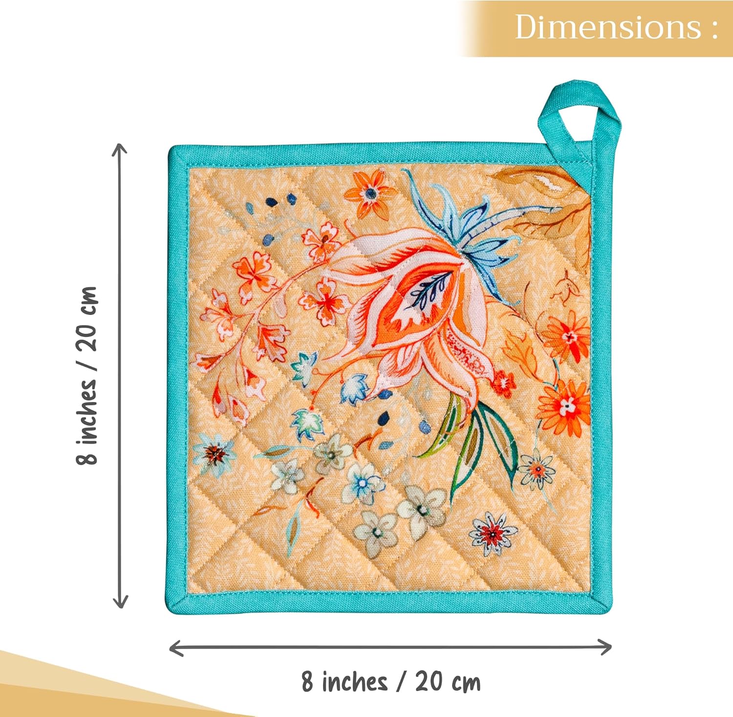 Detalle 2 de Maison d'Hermine Set presine 20x20 cm