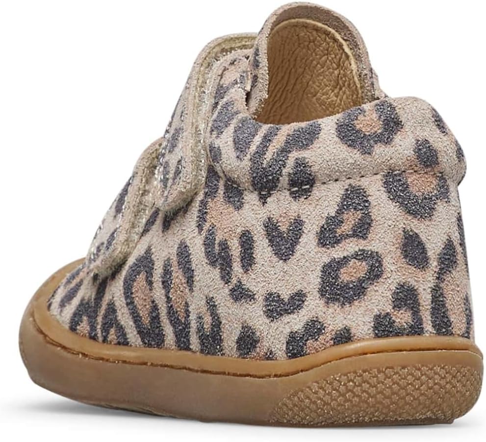 Detalle de Naturino Scarpine Primi Passi in Suede: morbidezza, Velour e chiusura a Strappo per i primi passi
