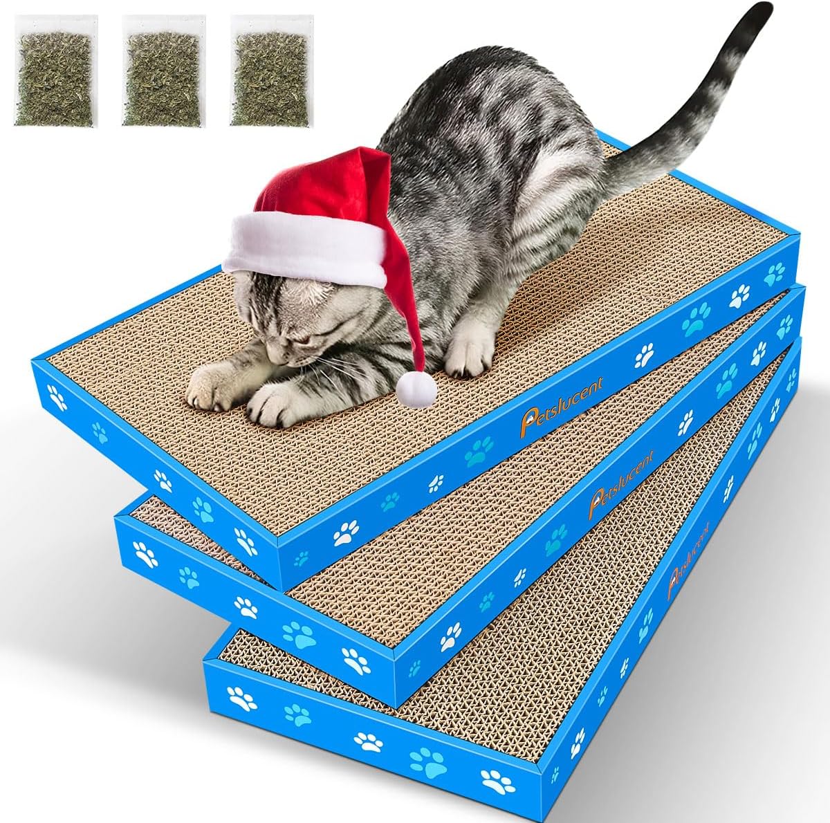 Detalle de Petslucent Cat Scratching Board 3-pack 🐱