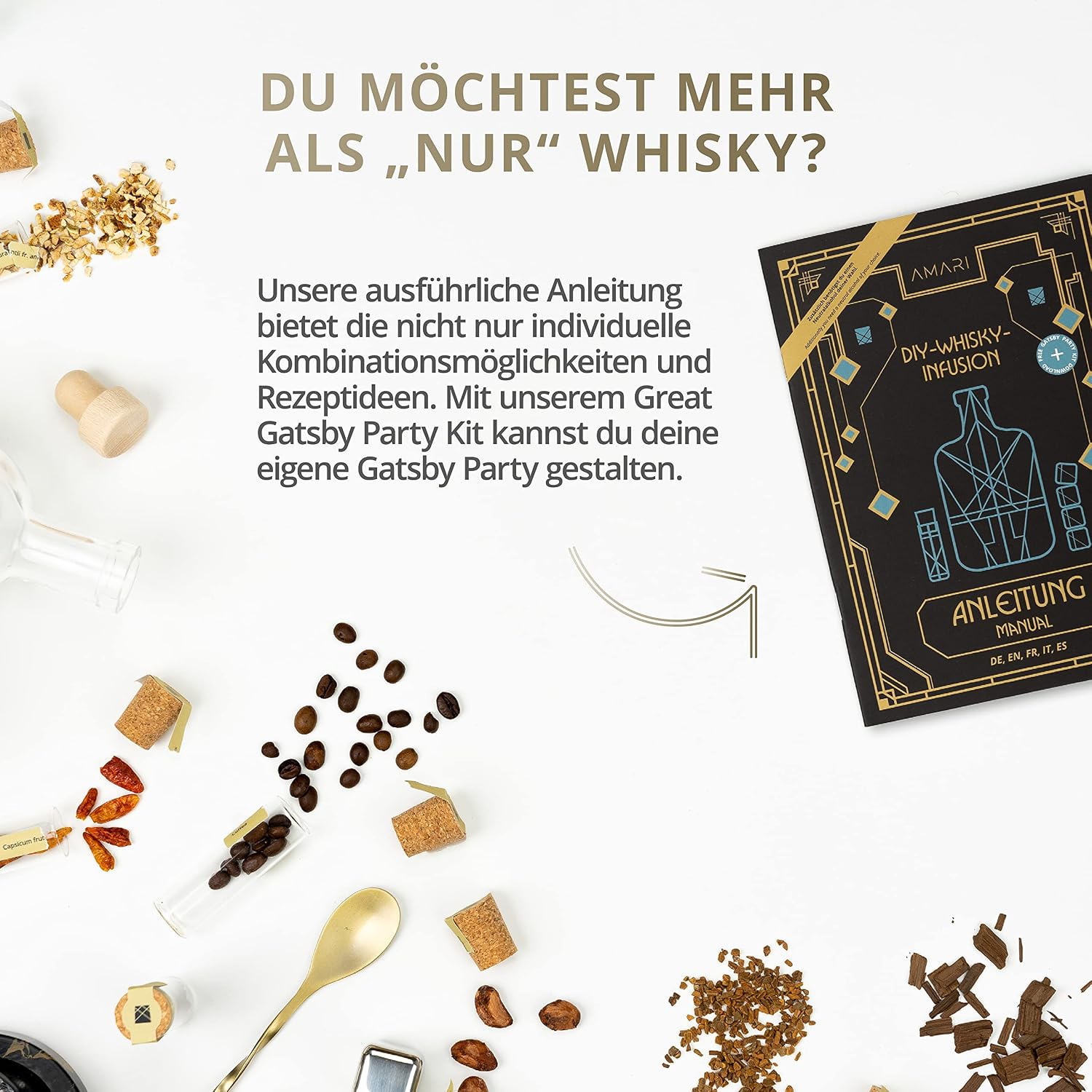 Thumbnail 6 de AMARI ® DIY Whisky Set – Zum Selber Machen, Geschenkset inkl. Zubehör
