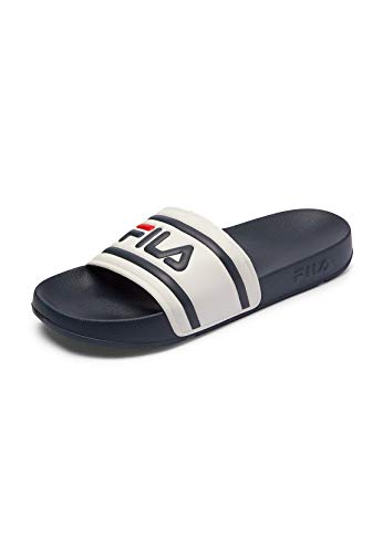 Detalle de Fila Morro Bay Slipper, Infradito Uomo – Bianco/Navy, 40 EU