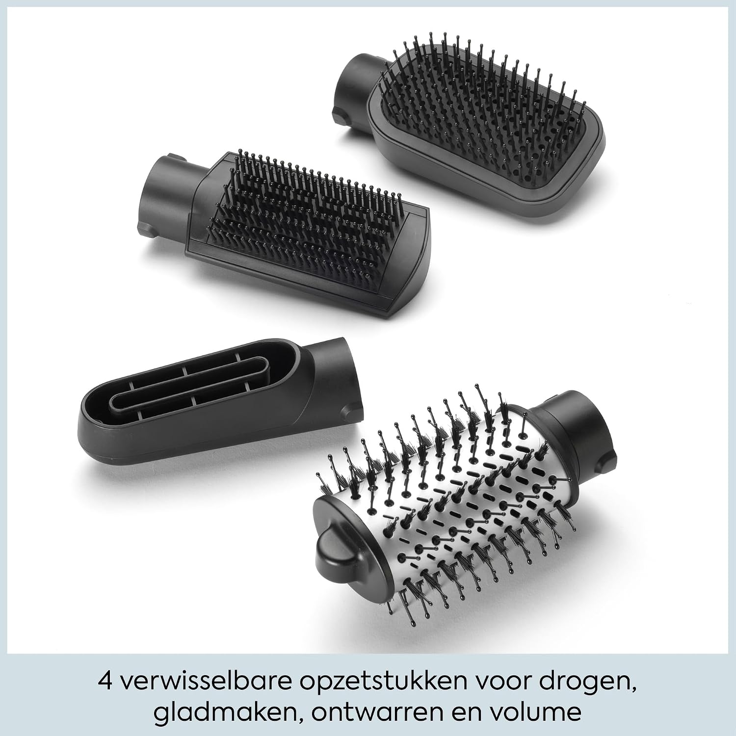 Detalle 2 de BaByliss Hydro-Fusion Smooth & Shape AS774E föhnborstel, 1000 W met 4 opzetstukken