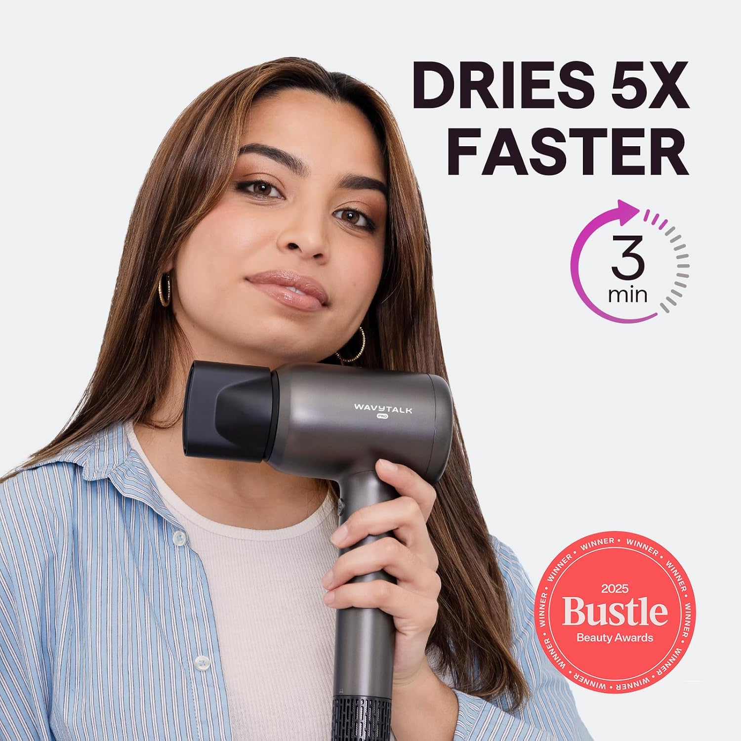 Detalle 2 de Wavytalk Turblow Pro Hair Dryer 110,000 RPM 💇♀