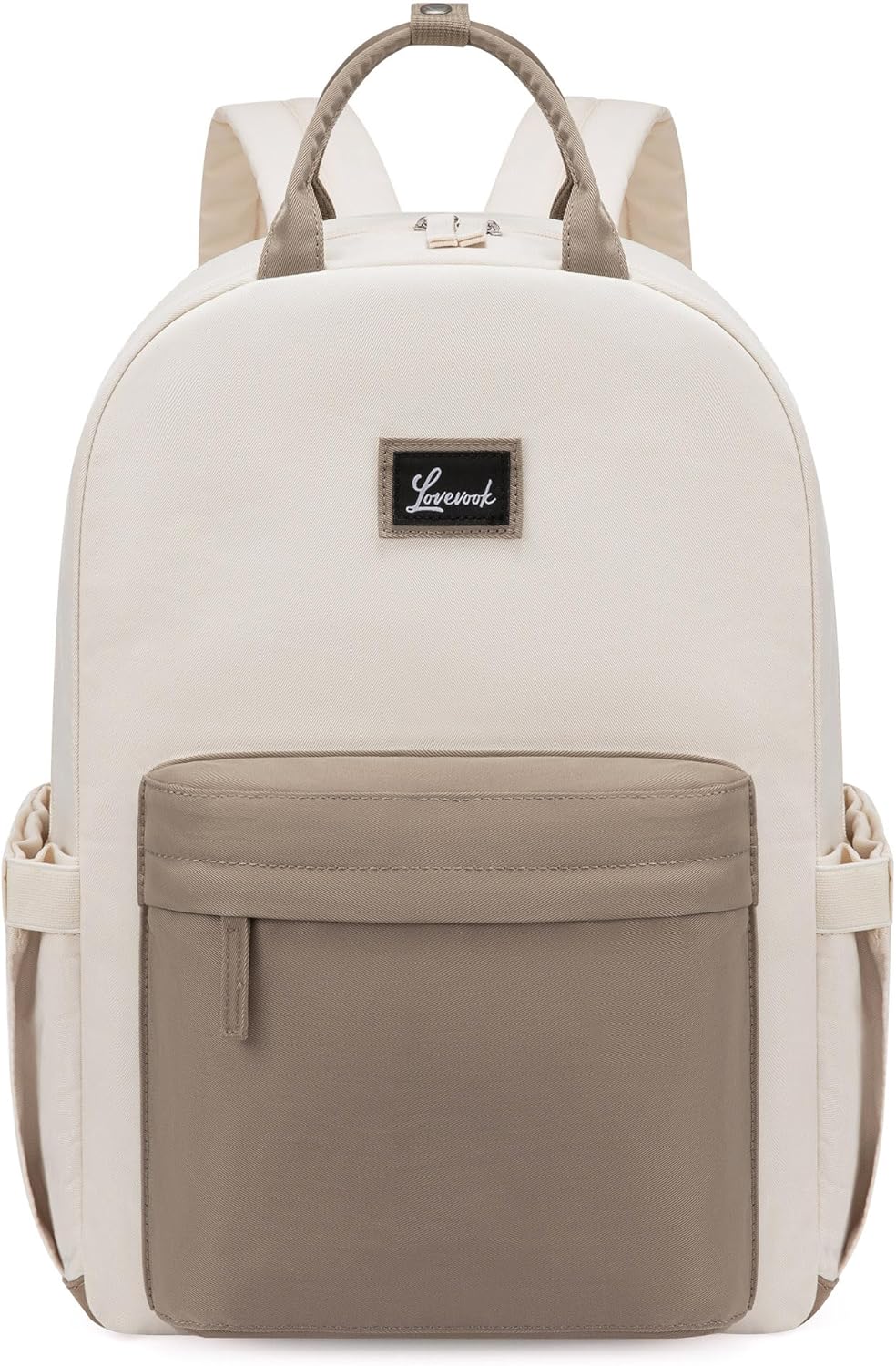 Thumbnail 6 de LOVEVOOK Damen-Rucksack mit Laptopfach bis 15,6 Zoll – eleganter City-/Schulrucksack in Beige-Khaki