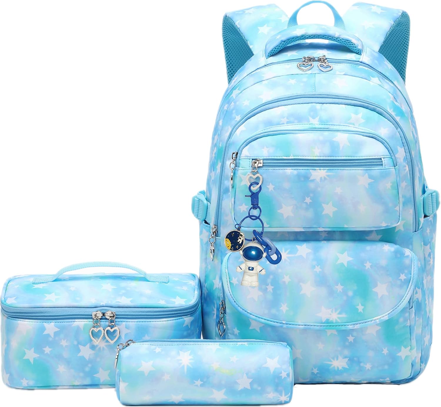 Imagen de 3Pcs Gradient Star Backpack Set for Girls en OfertitasTOP
