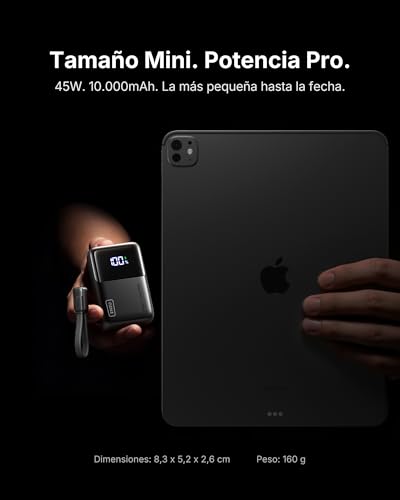 Thumbnail 1 de INIU Power Bank Ultra Mini 45W 10000mAh: potencia real en tamaño reducido