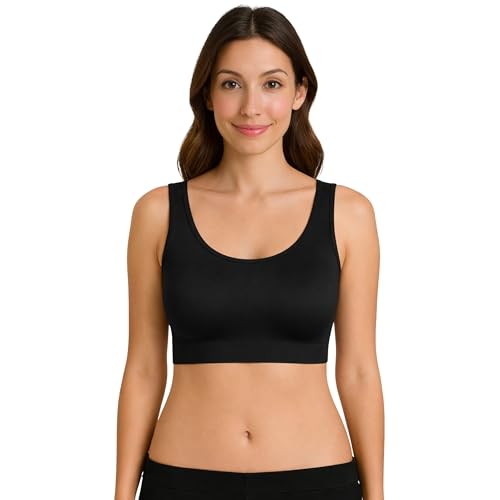 Thumbnail 7 de UnsichtBra Soutien-gorge sans armature en microfibre – Bralette sans coutures et sans crochets (wellbra_SSS, M)