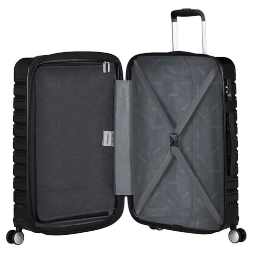 Detalle de American Tourister Flashline Spinner M 67 cm, 69/75 L, nero