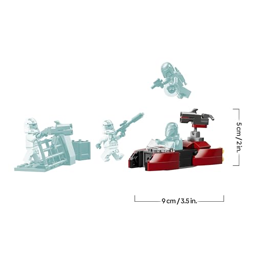 Thumbnail 6 de LEGO Star Wars 75449 Pack de Combate: Asedio de Mandalore | 4 minifiguras y Moto Speeder