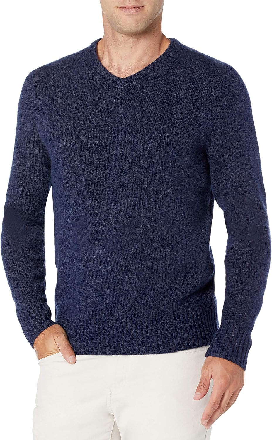 Thumbnail 1 de Amazon Essentials Men's Long-Sleeve Soft Touch V-Neck Jumper