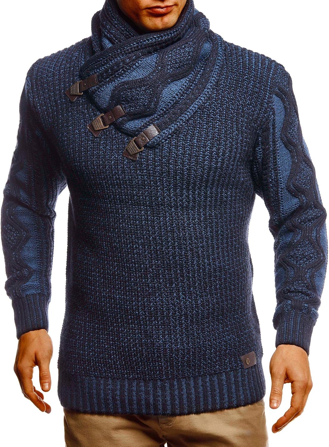 Imagen de Leif Nelson LN5195 Pull en tricot pour homme en OfertitasTOP
