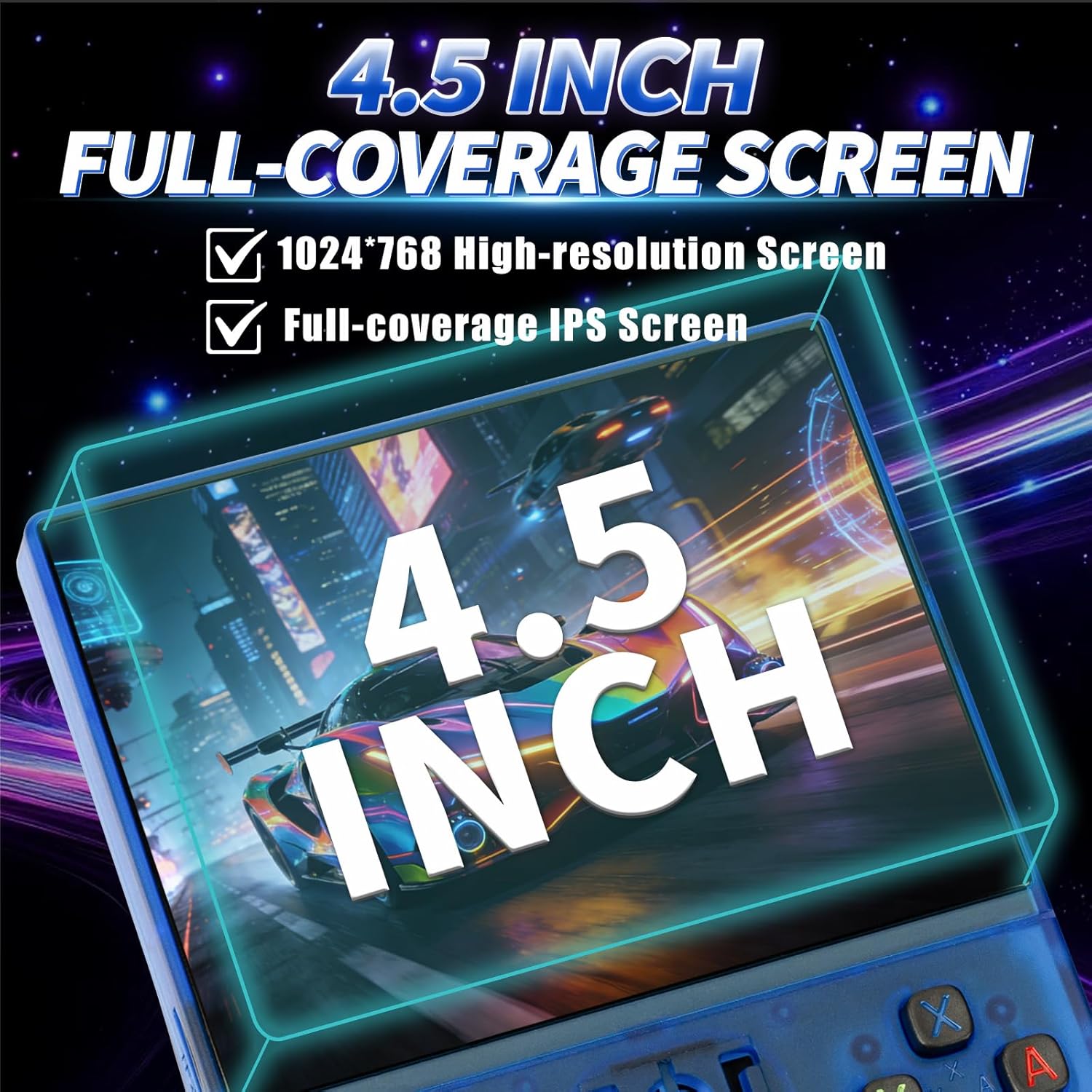 Thumbnail 2 de Blidinner 2026 NEW Upgrade R36MAX Ⅱ Retro Handheld: 4.5-inch screen, 18,000+ games, 4000mAh