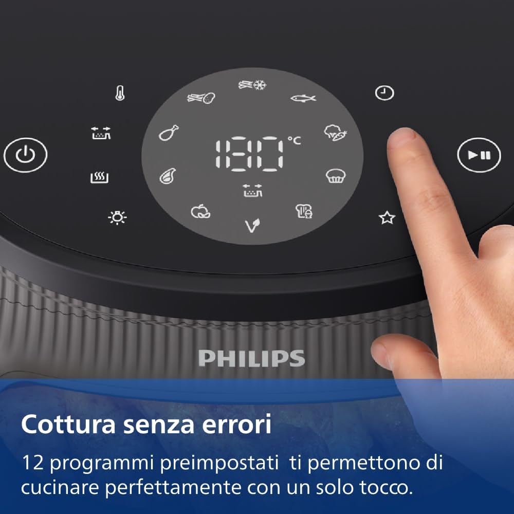Thumbnail 6 de Philips Airfryer Serie 3000: Friggitrice ad aria da 6,2 L con finestra e 16 programmi