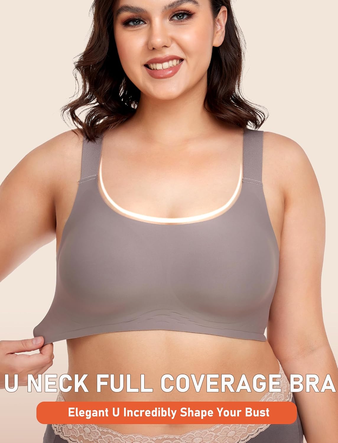 Detalle 2 de Gailife Wireless Push Up Bra 55% Nylon