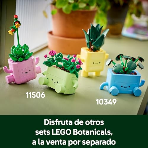 Thumbnail 6 de LEGO Botanicals Plantas Bailarinas (11506): set con 2 plantas y macetas pastel para decorar interiores