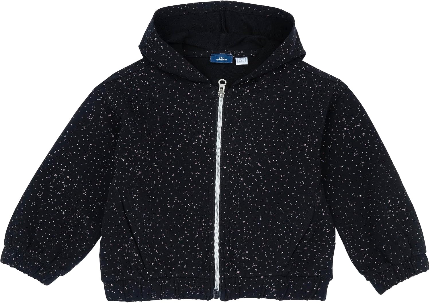 Detalle de Chicco Felpa Bambino in Morbido Tessuto Non Felpato con Zip – Fucsia, da Lavatrice, Senza Cappuccio
