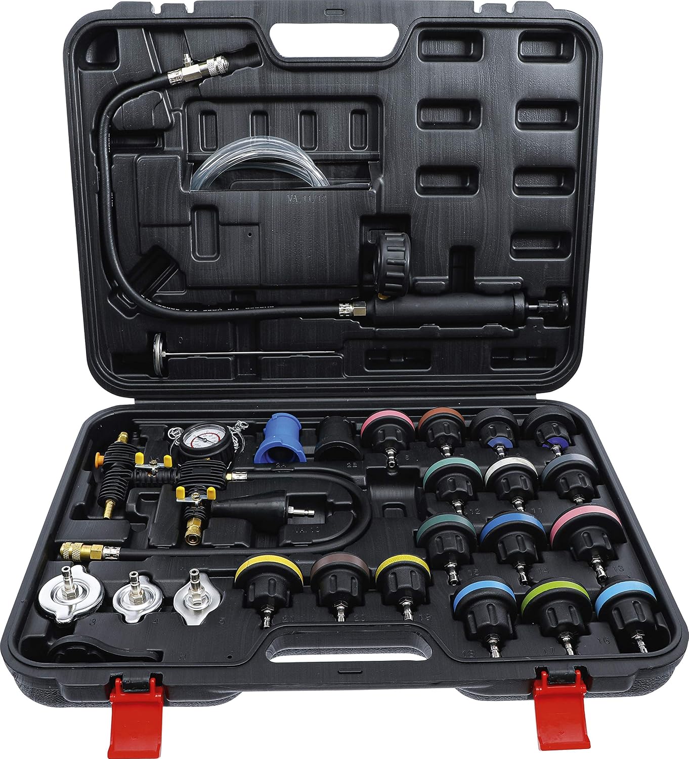 Detalle de BGS Do it yourself 98098 Radiator Pressure and Cooling System Tester, 27-Piece
