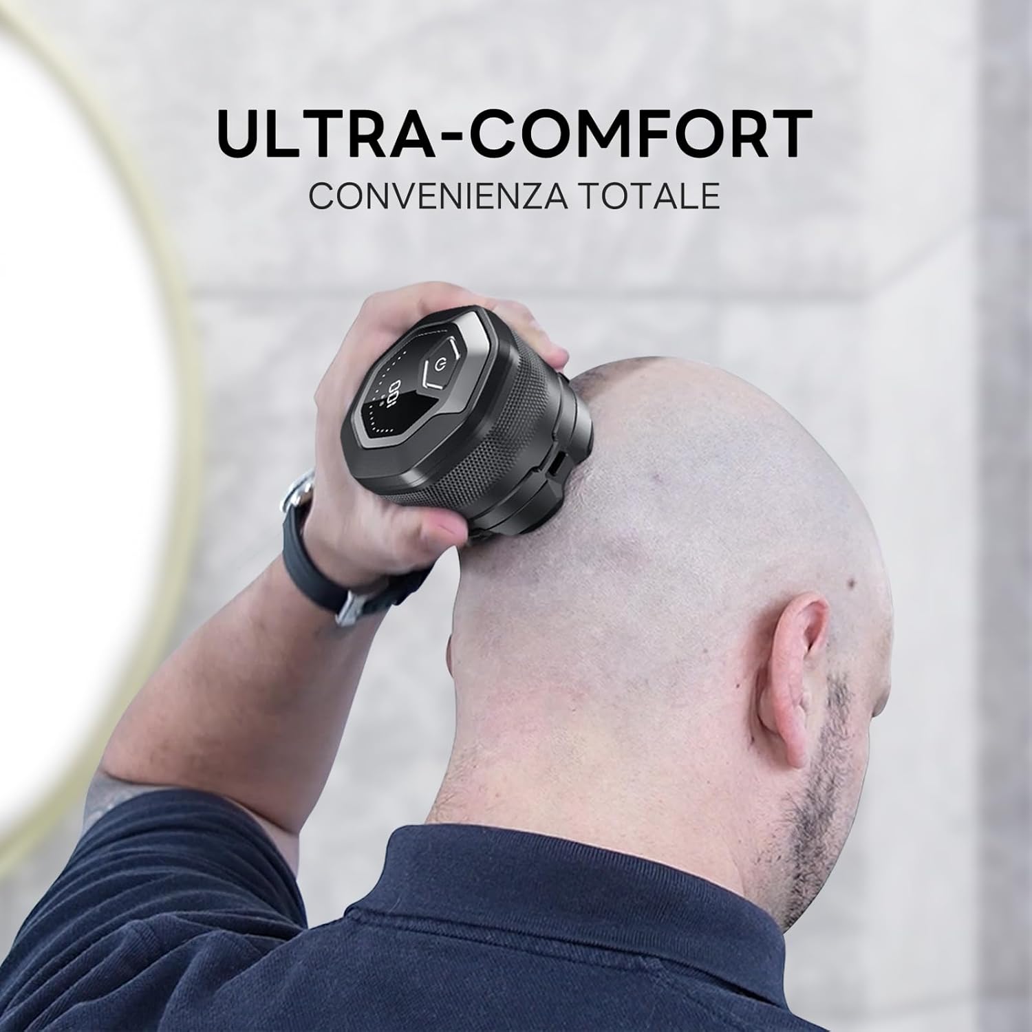 Thumbnail 6 de Rasoio Testa Calva 2025 rasoio elettrico impermeabile cordless