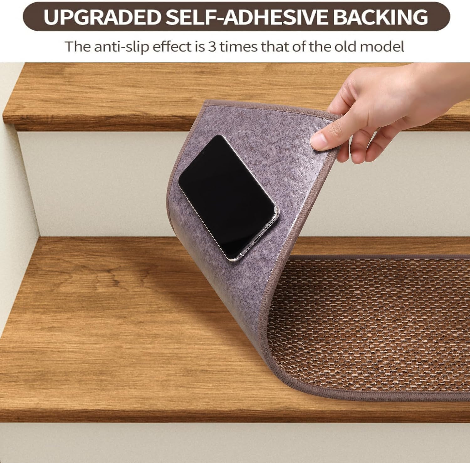Thumbnail 2 de BONACA Linen Stair Treads 30 x 8 Inch