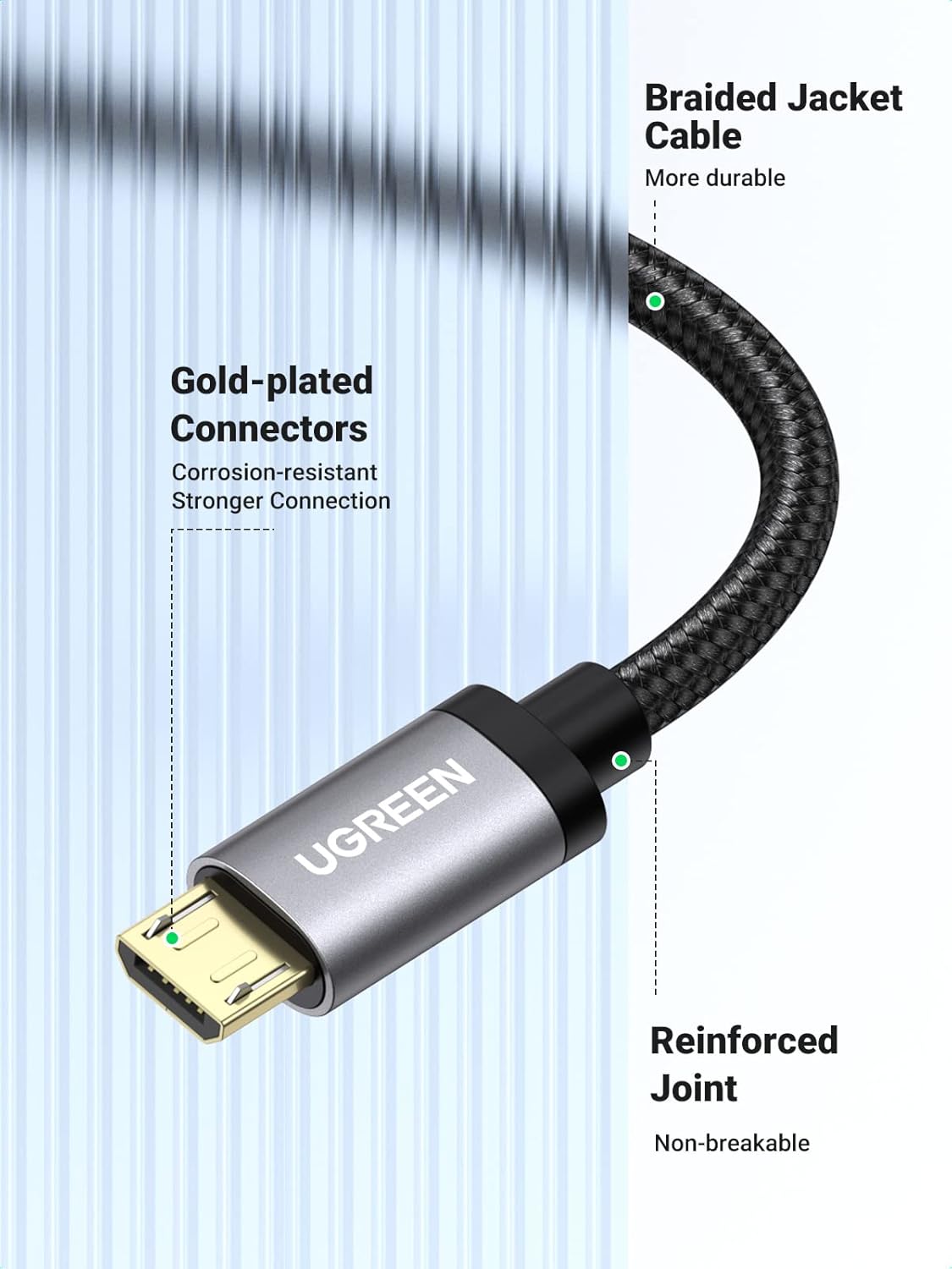 Thumbnail 5 de UGREEN Micro USB Cable 1m 2A fast charge cable
