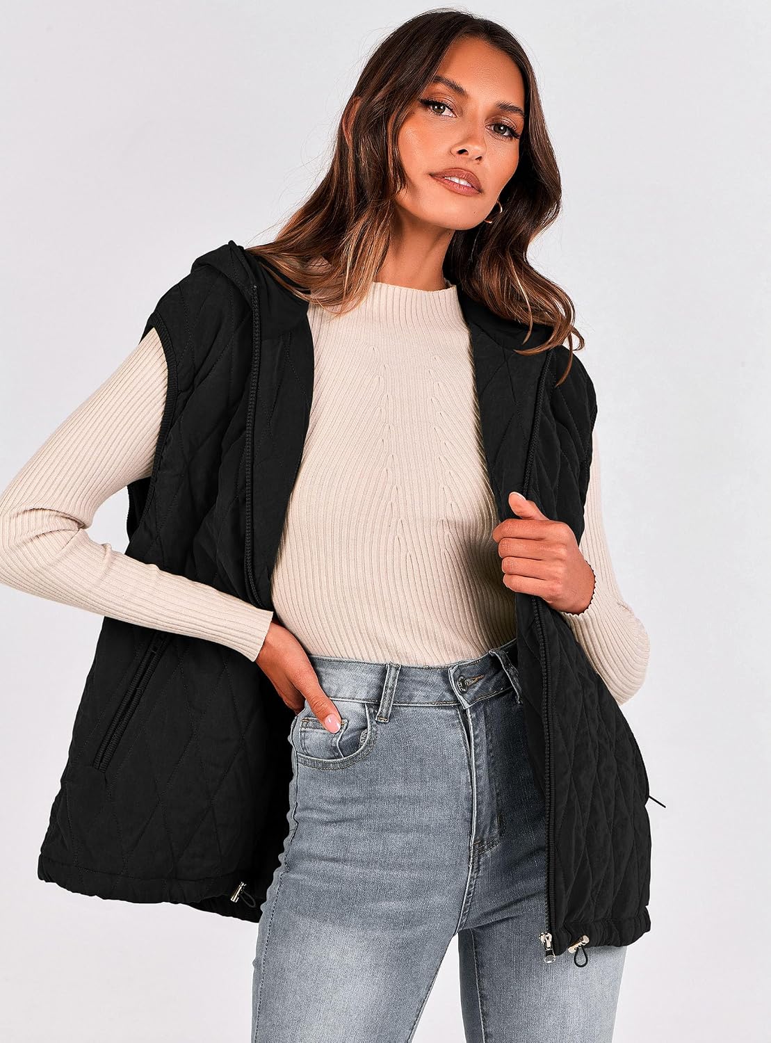 Thumbnail 6 de PRETTYGARDEN Women's 2026 Hooded Vest