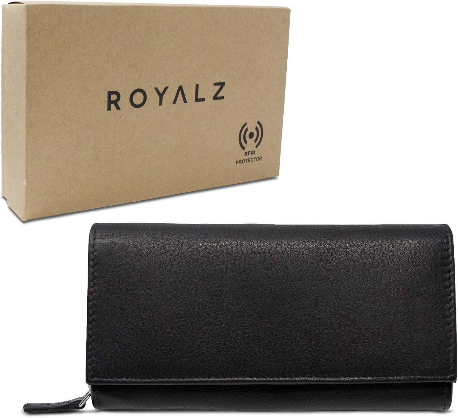 Thumbnail 6 de ROYALZ Orelia Vintage Leder Geldbörse 18 Karten