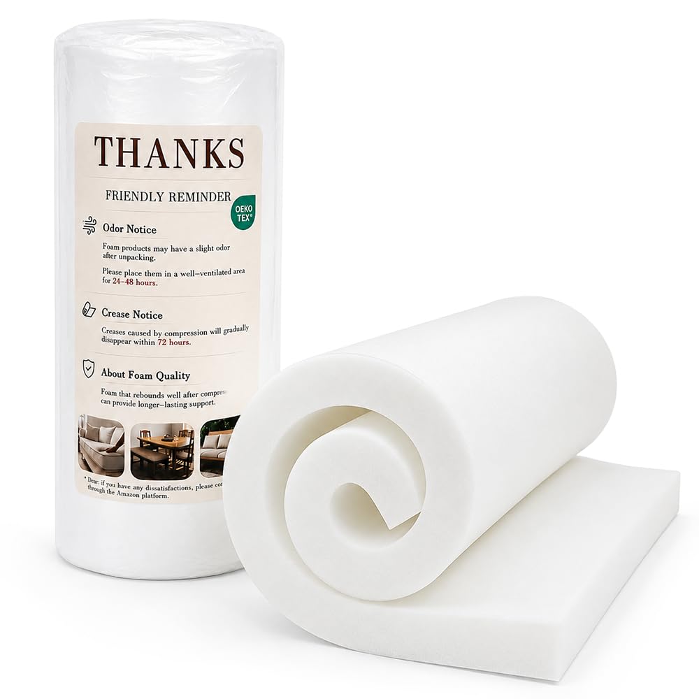 Detalle de Upholstery Foam Cushion, 2-Inch