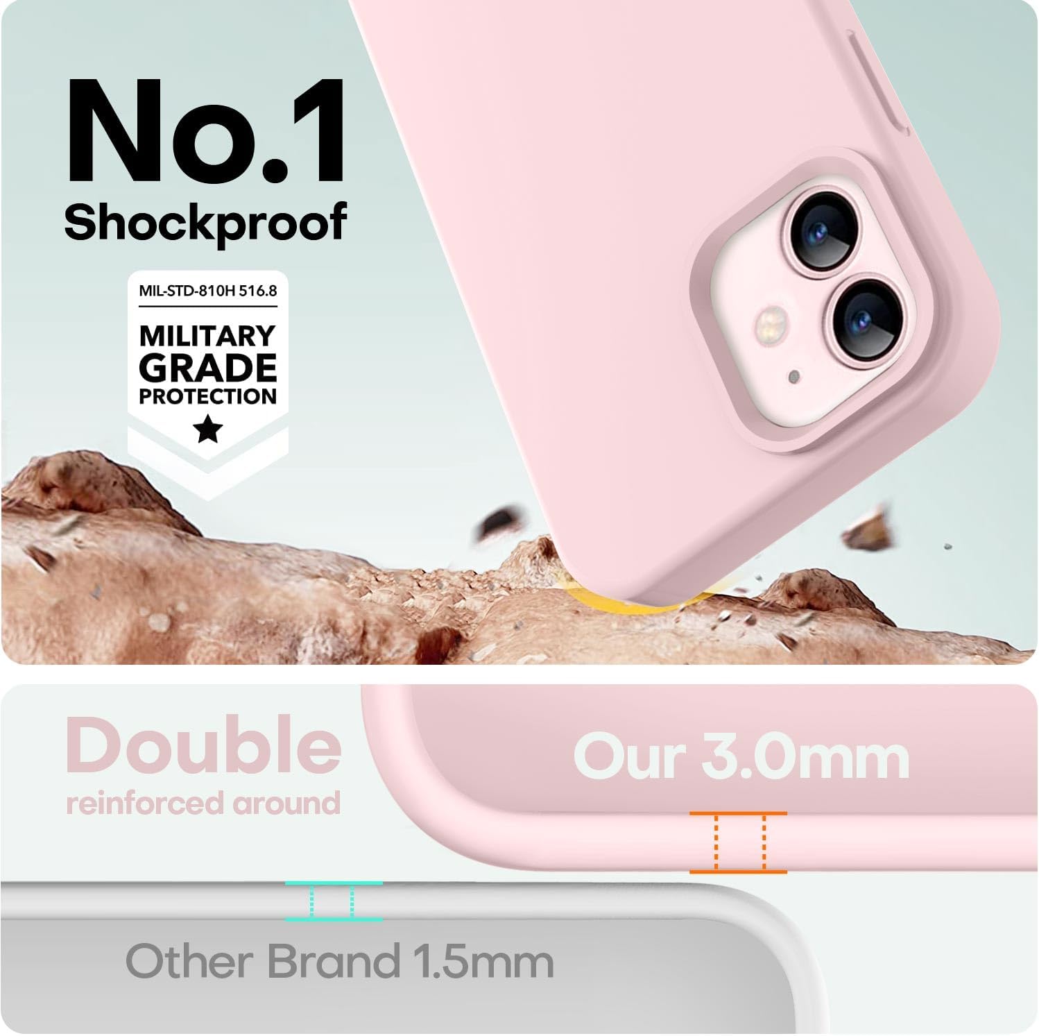 Detalle 2 de LOVE 3000 iPhone 12 Case 6.1"