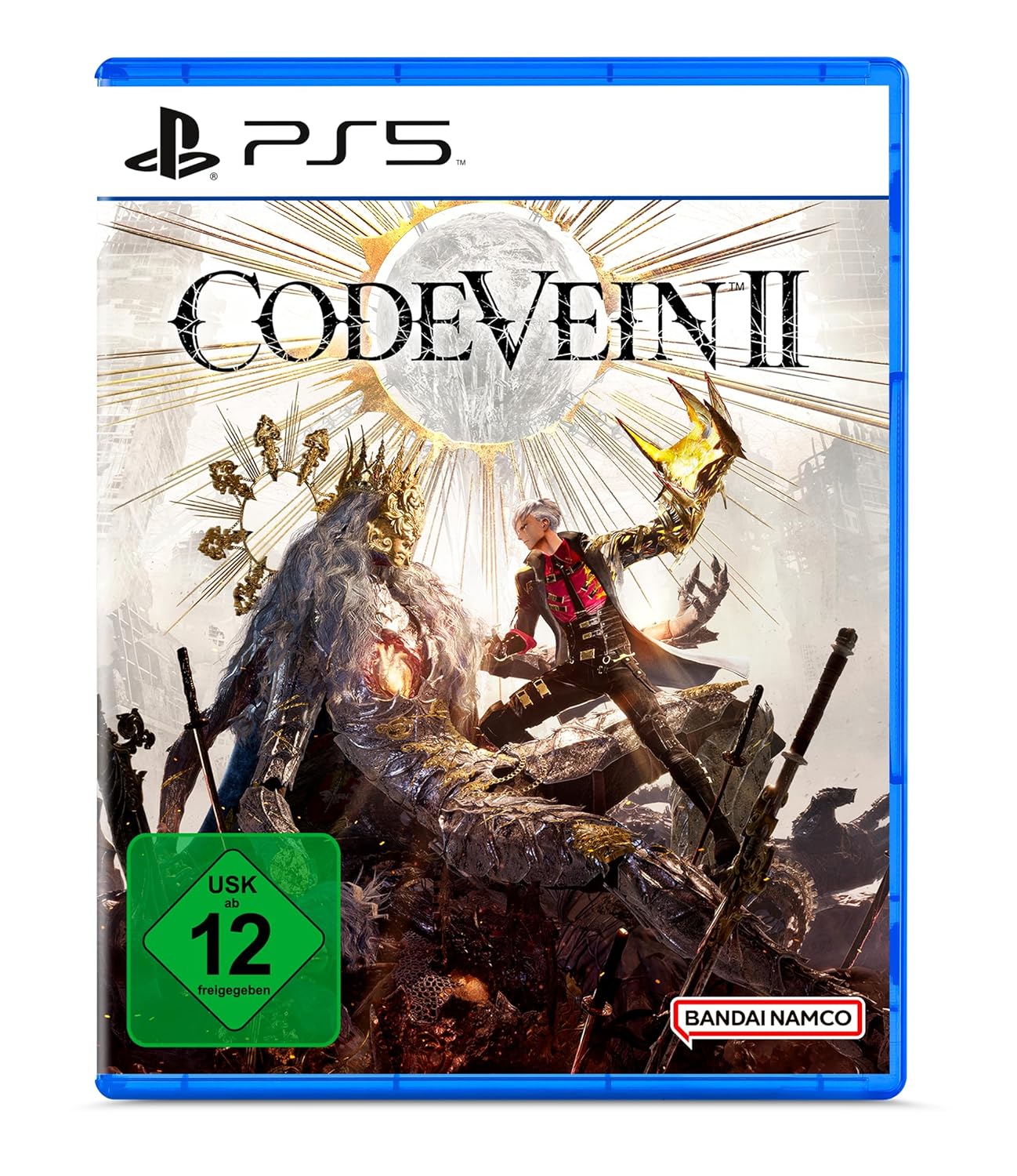 Detalle de Code Vein II für PS5 – postapokalyptisches Action-RPG mit Partnern und Zeitreise