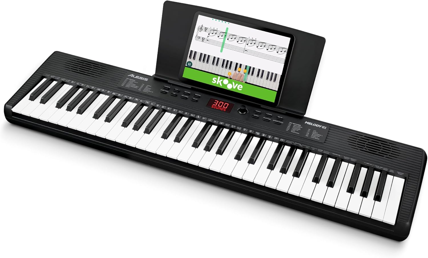 Detalle de Alesis Melody 61 MK4 MELODY61MK4KO 61-Key Keyboard with 300 Sounds