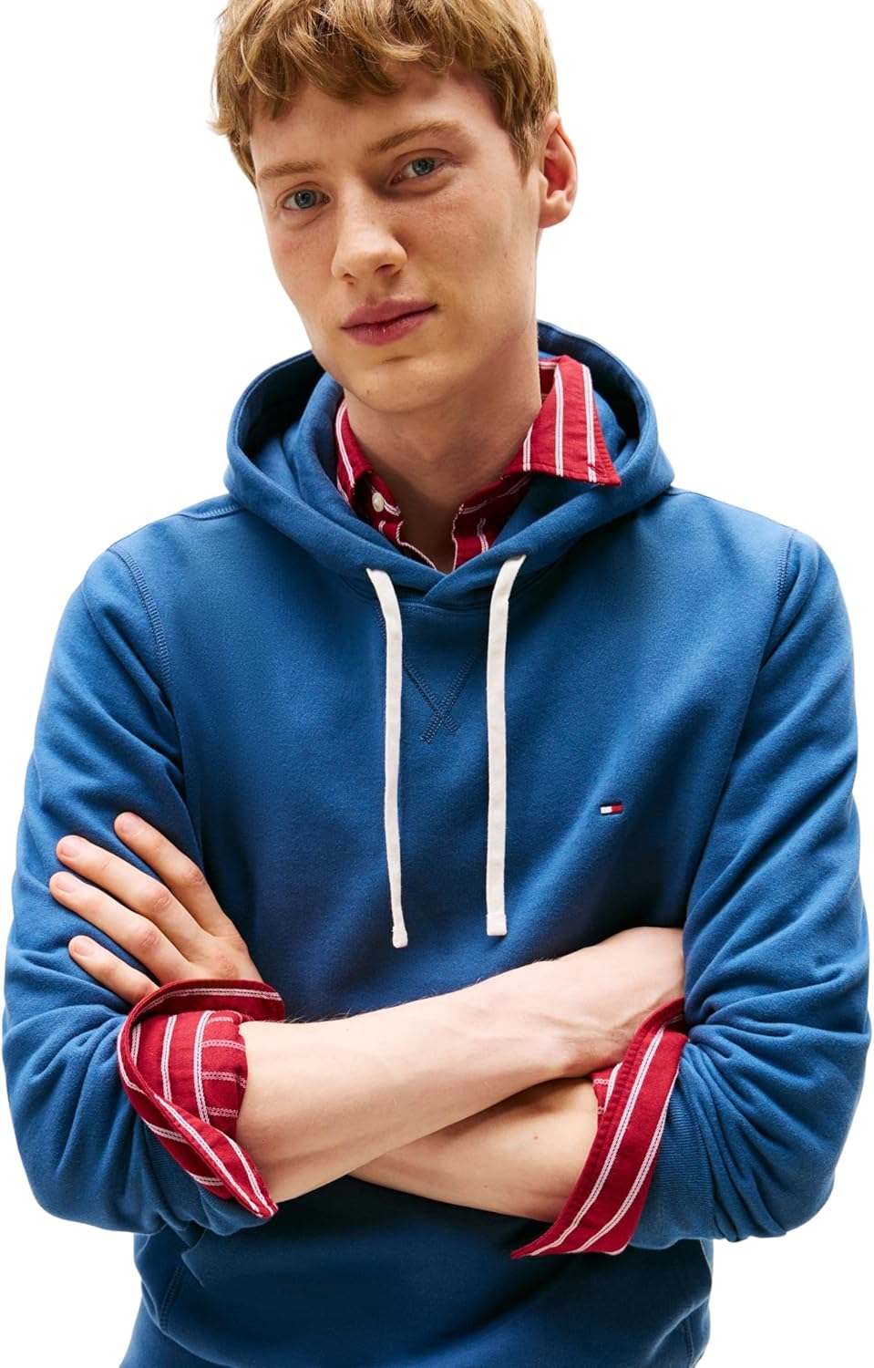 Thumbnail 2 de Tommy Hilfiger Herren Hoodie Seasonal Fleece mit Bauchtasche – zeitloser Casual-Komfort