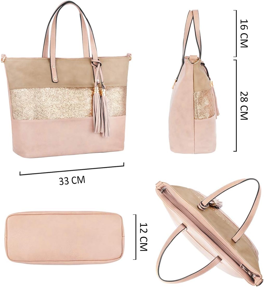 Thumbnail 5 de CRAZYCHIC Sac à Main Paillette 33 cm