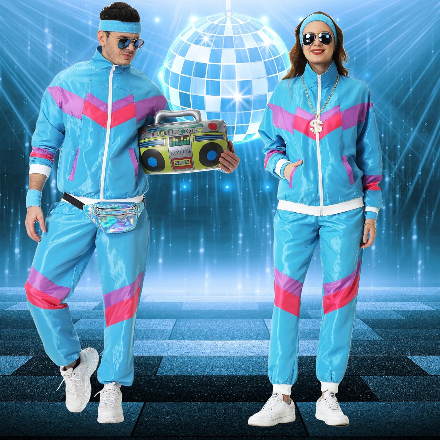 Thumbnail 3 de KUKIKUKI 80er 90er Outfit Unisex Trainingsanzug