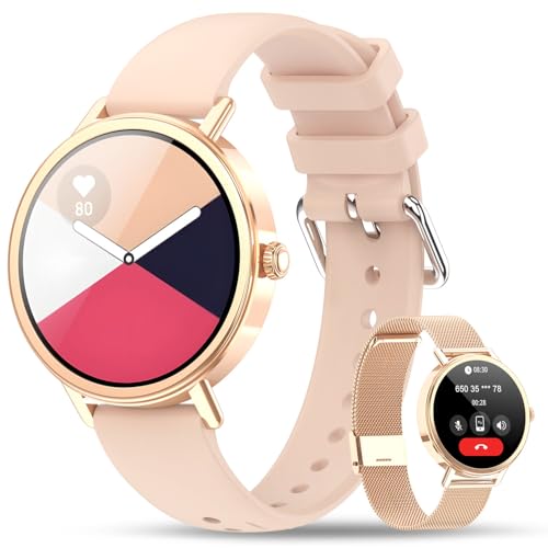 Detalle de Smartwatch para Mujer Baolubao: 1.26" con Llamadas Bluetooth, Notificaciones y 100+ Modos Deportivos