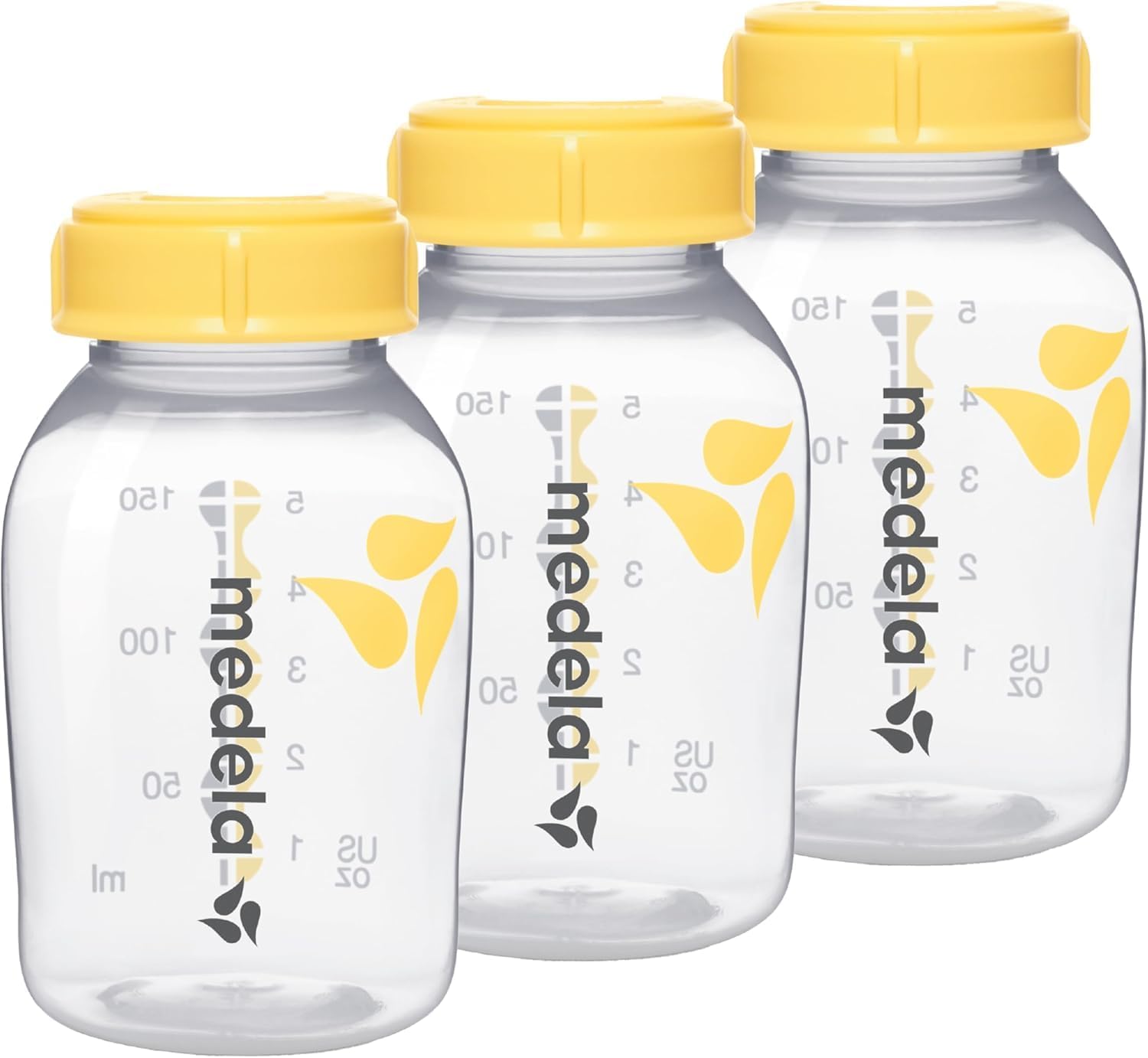 Detalle de Medela Bottiglie per la conservazione del latte materno 3x150 ml – BPA free, compatibilità completa