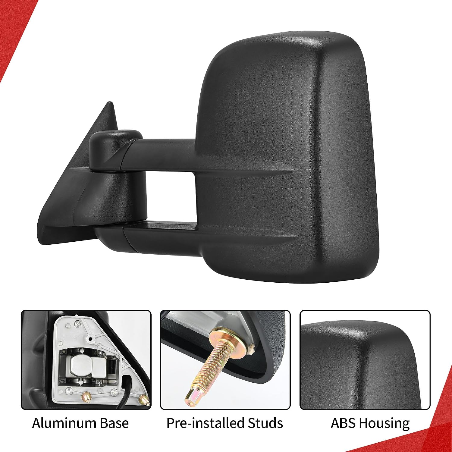 Thumbnail 6 de YITAMOTOR Tow Mirrors for Chevy GMC C/K