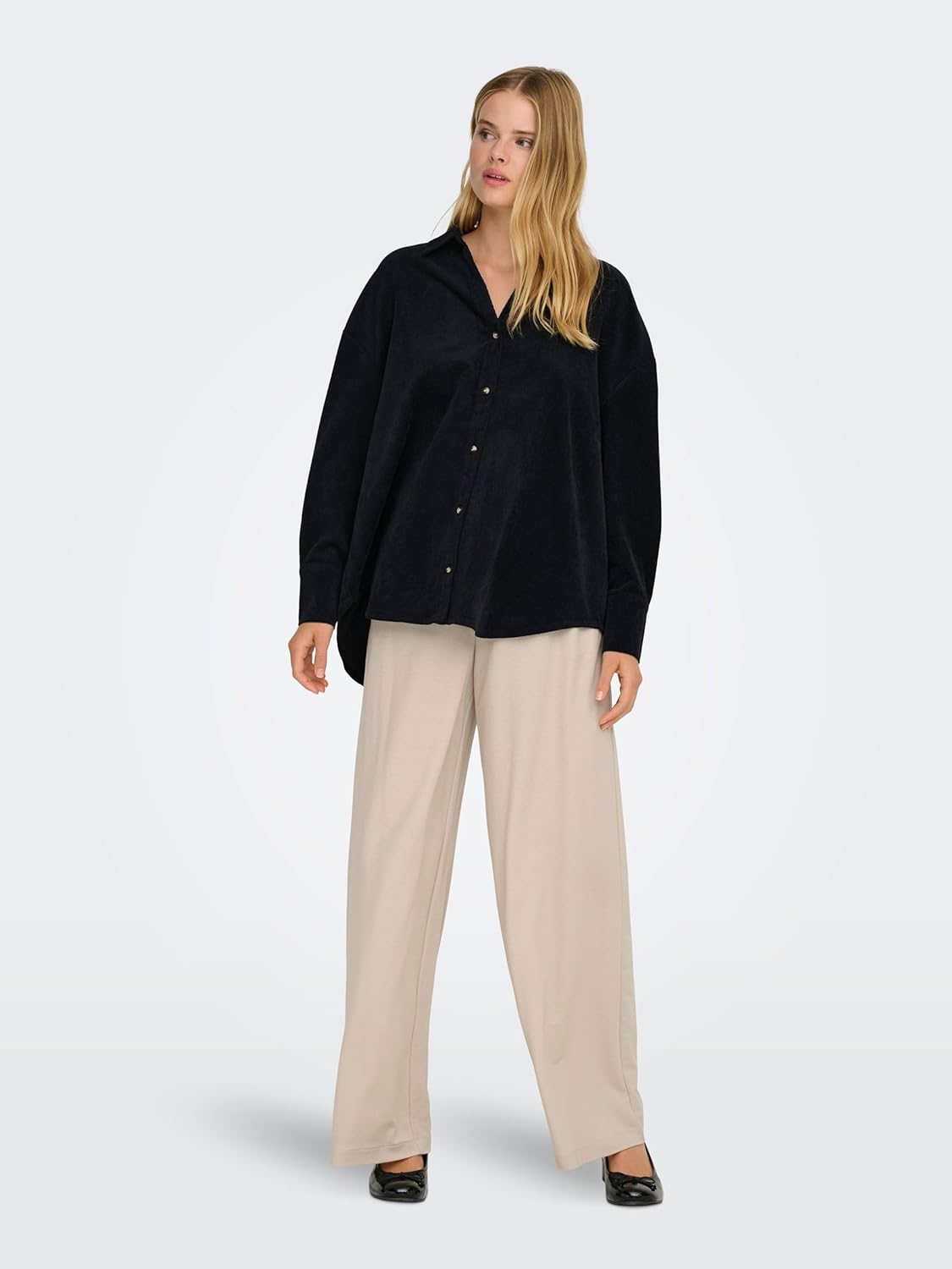 Thumbnail 2 de ONLY Onlmarike Life L/S Cord Loose Shirt Pnt Donna