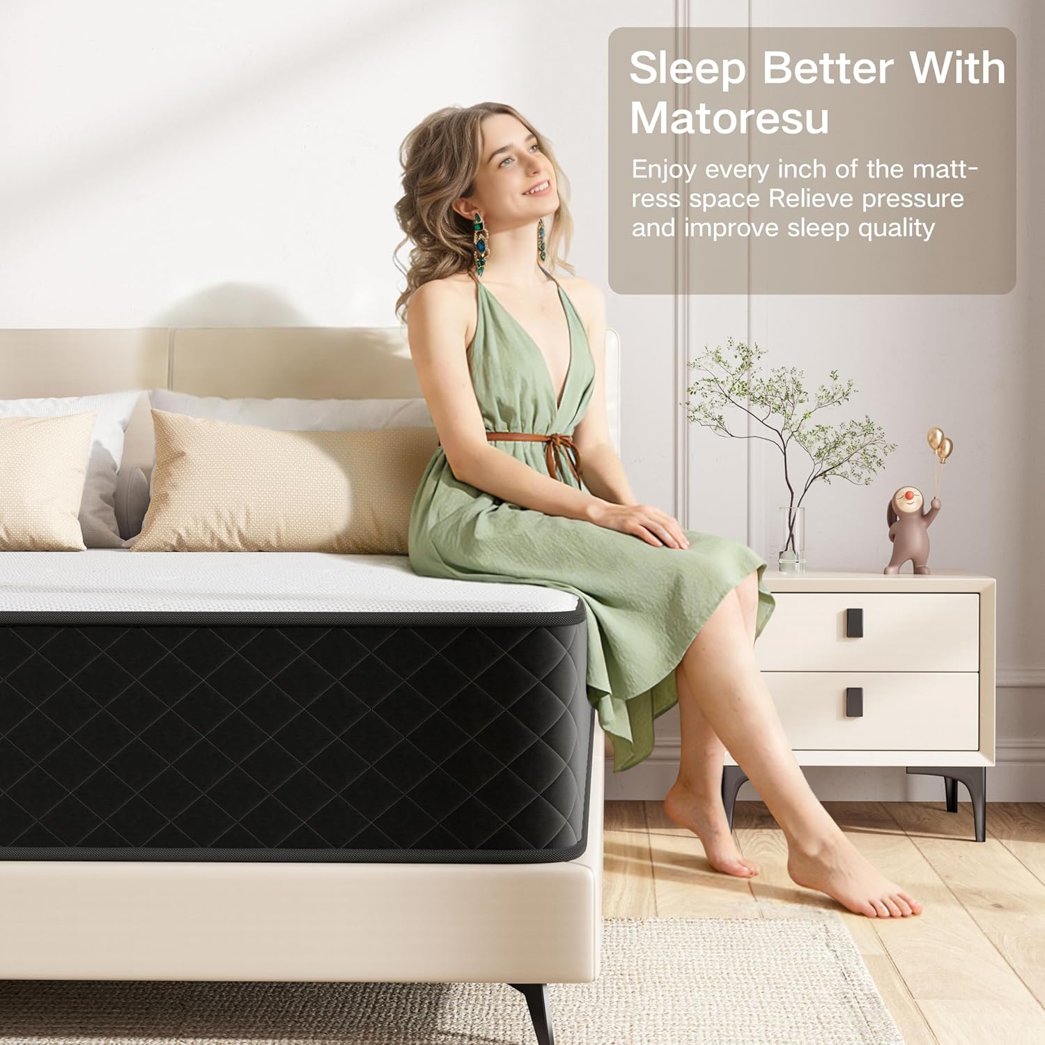 Thumbnail 4 de Matoresu 25CM Extra Firm Double Mattress
