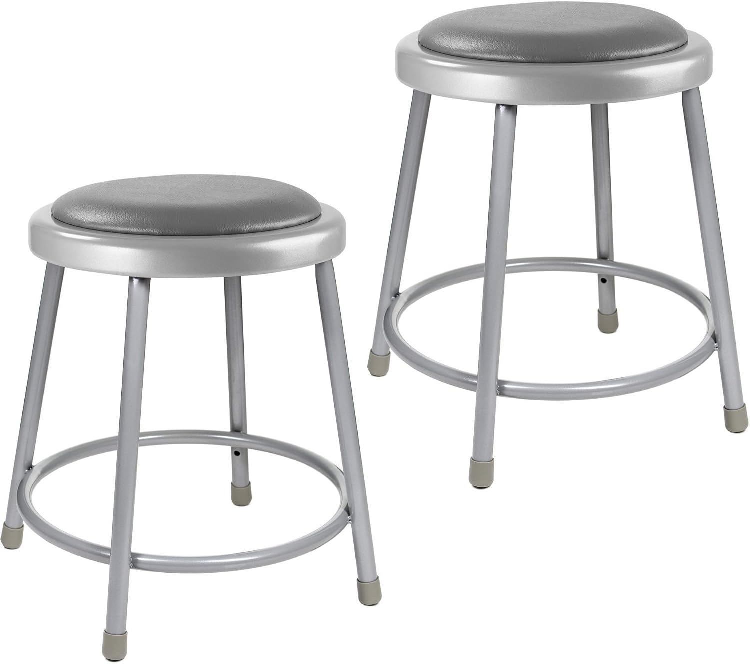 Detalle de OEF Furnishings Padded Round Stool 18-inch