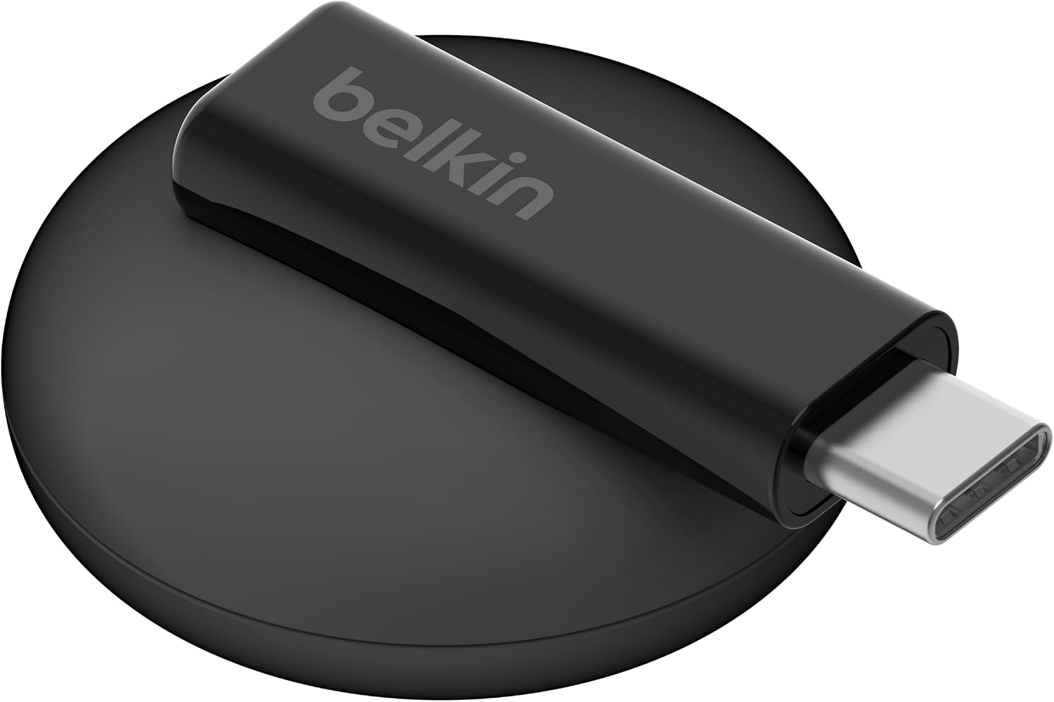 Detalle de Belkin WIZ022qcBK-B1 Apple Watch用USB-C充電ドングル、携帯しやすいブラック