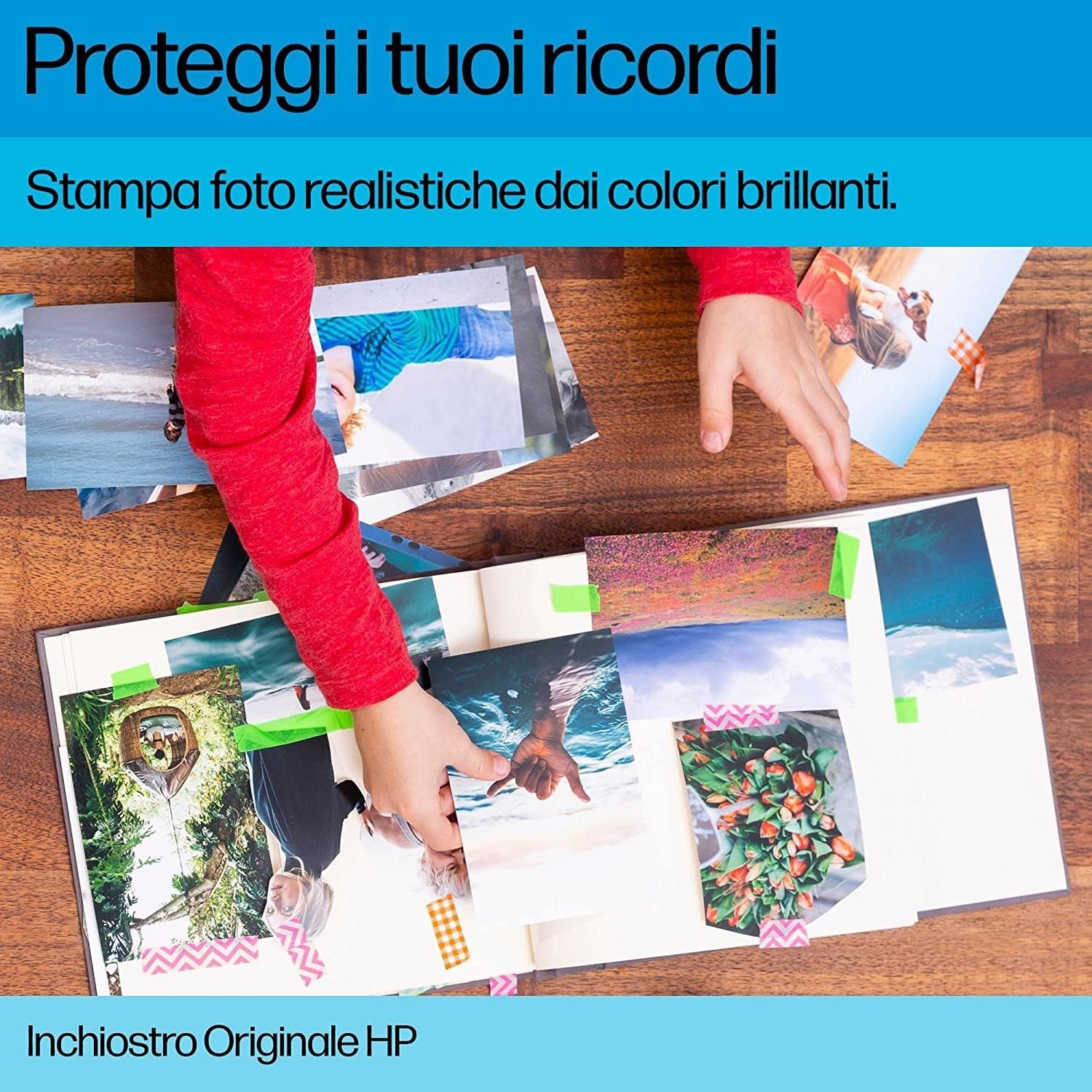 Detalle de HP 305 Tricromia, Cartuccia Inchiostro Originale – compatibile con stampanti HP Deskjet/Envy (colori 100 pagine)