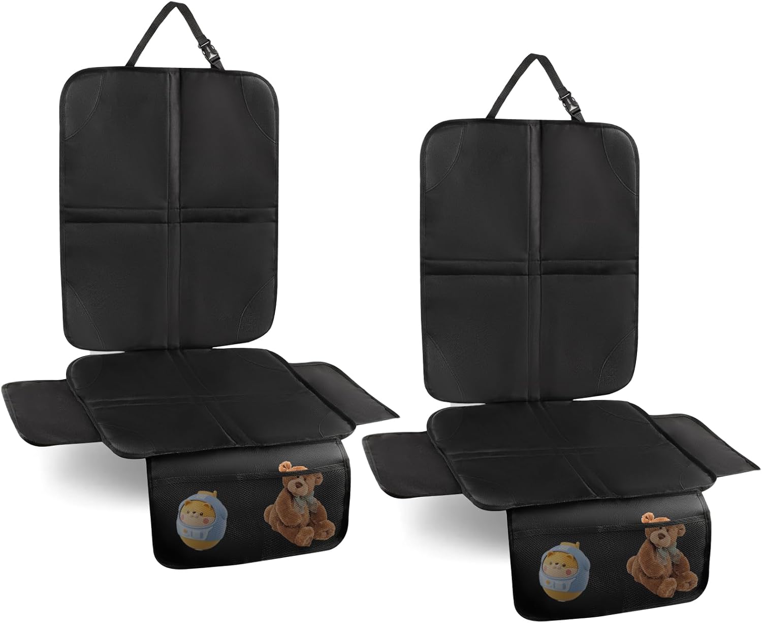 Cozary Protector de Asiento de Coche para Niños Pack de 2