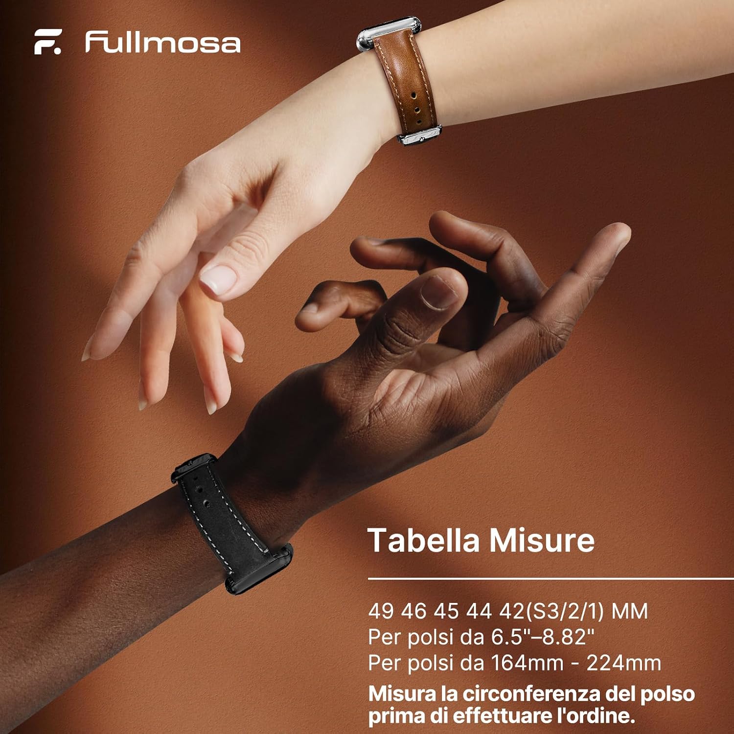 Thumbnail 4 de Fullmosa cinturino vera pelle per Apple Watch 2