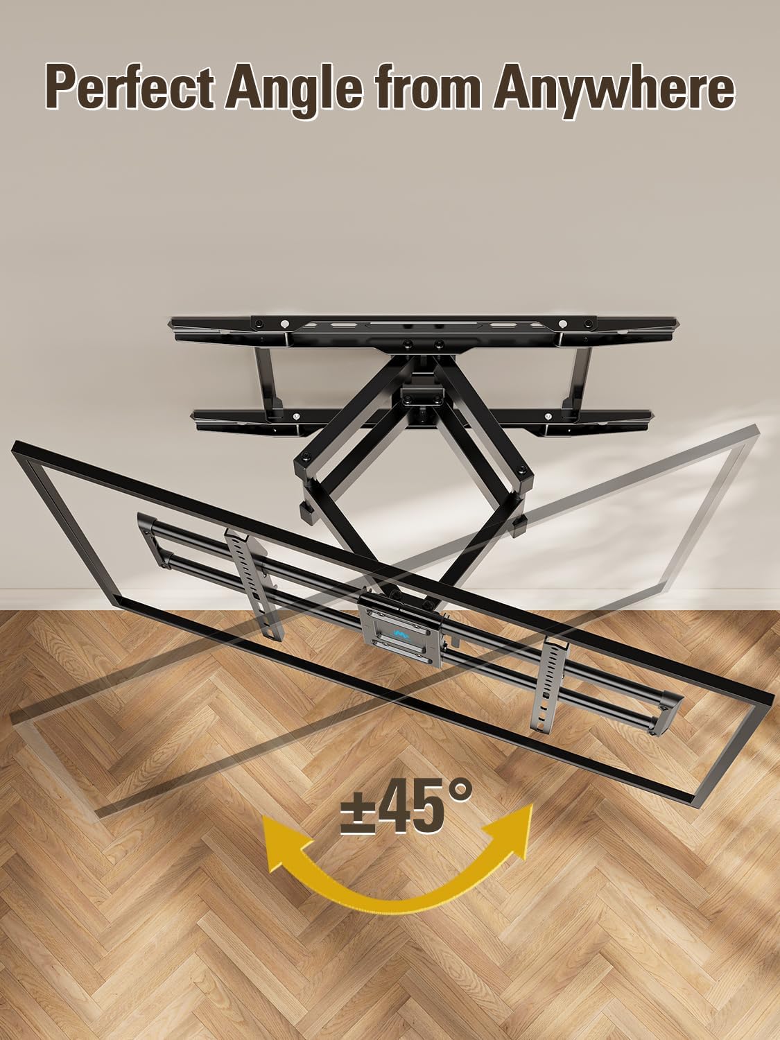 Thumbnail 2 de Mounting Dream MD2296-24K Full Motion TV Mount 84"
