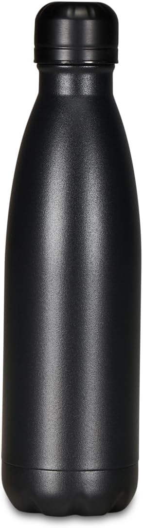 Thumbnail 1 de Seven Gourde A.C. MILAN Football Noir Rouge, bouteille thermique acier inoxydable 500 ml