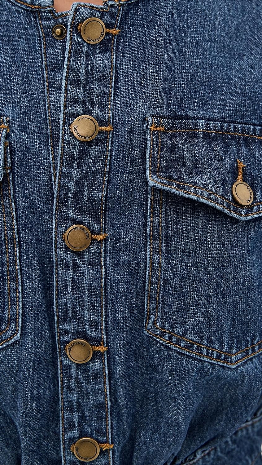 Thumbnail 5 de BLANKNYC Ready Set Go Denim Mini Dress