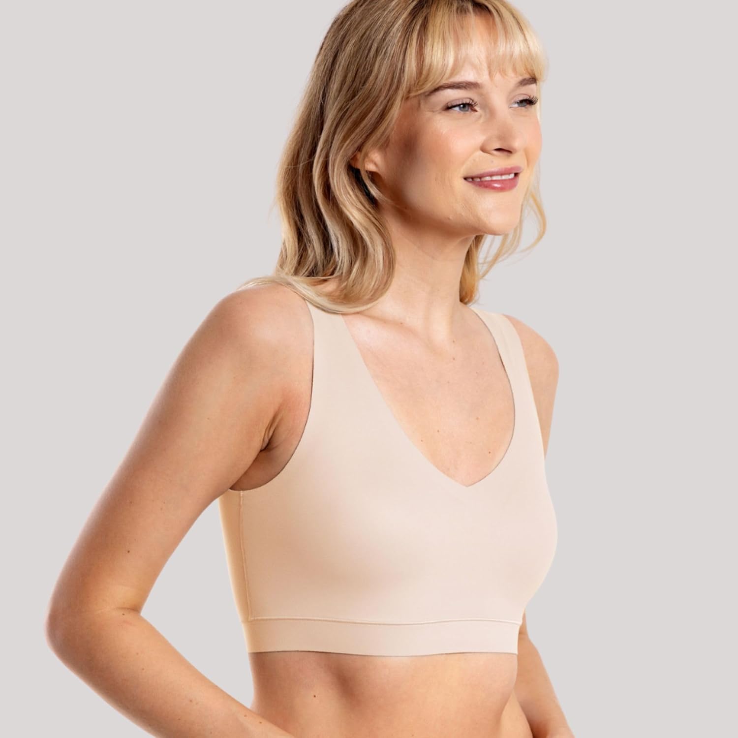 Thumbnail 1 de Floatley Cozy Bra Comfort Wirefree Full Coverage Seamless Bra with Embedded Pad