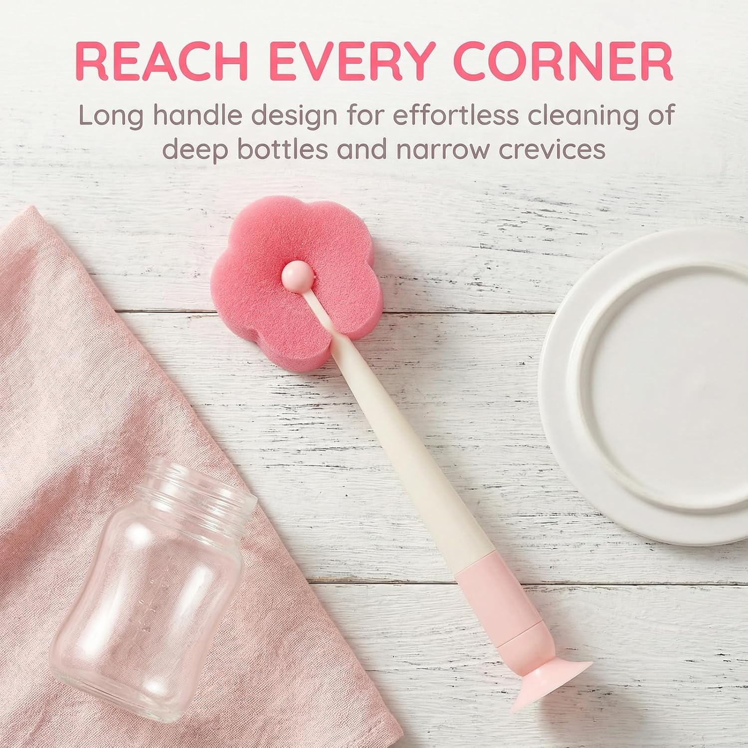 Thumbnail 2 de Bottle cleaning brush, 3-in-1